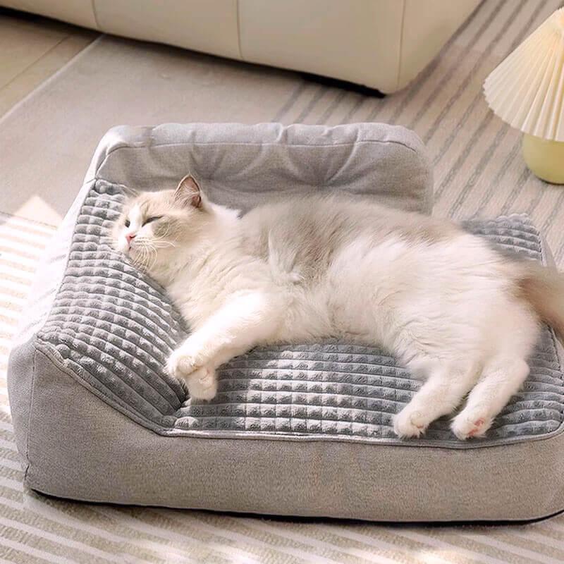 All Seasons Thickened Large Washable Cat & Dog Pillow Bed - milospaw