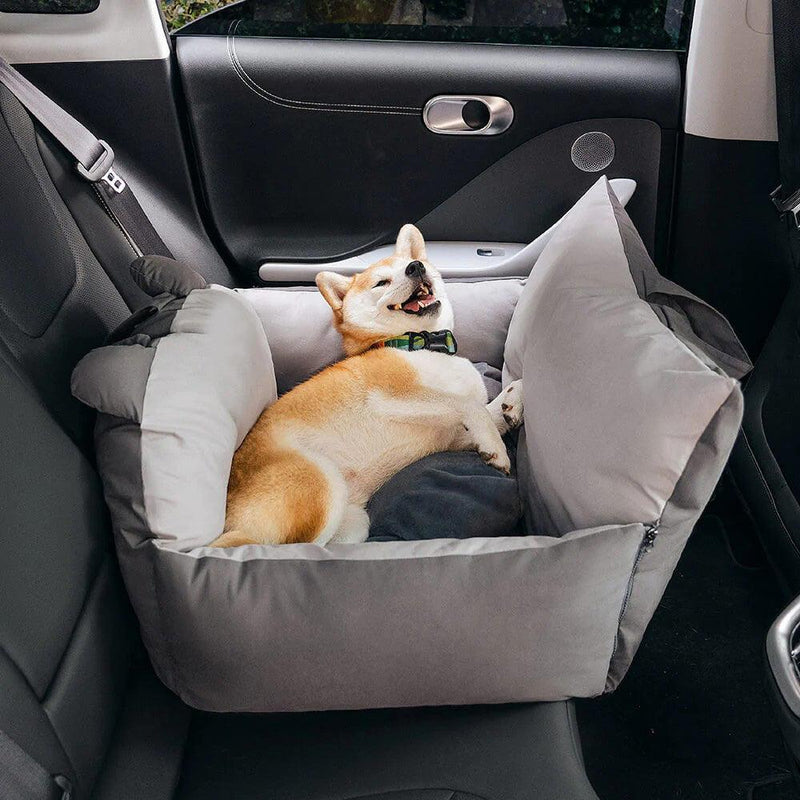 Bear Ears Pet Car Safety Bed Dog Car Seat Bed - milospaw