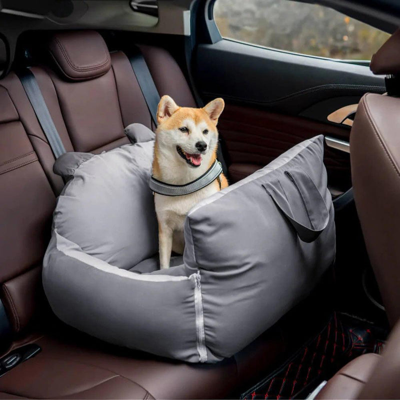 Bear Ears Pet Car Safety Bed Dog Car Seat Bed - milospaw