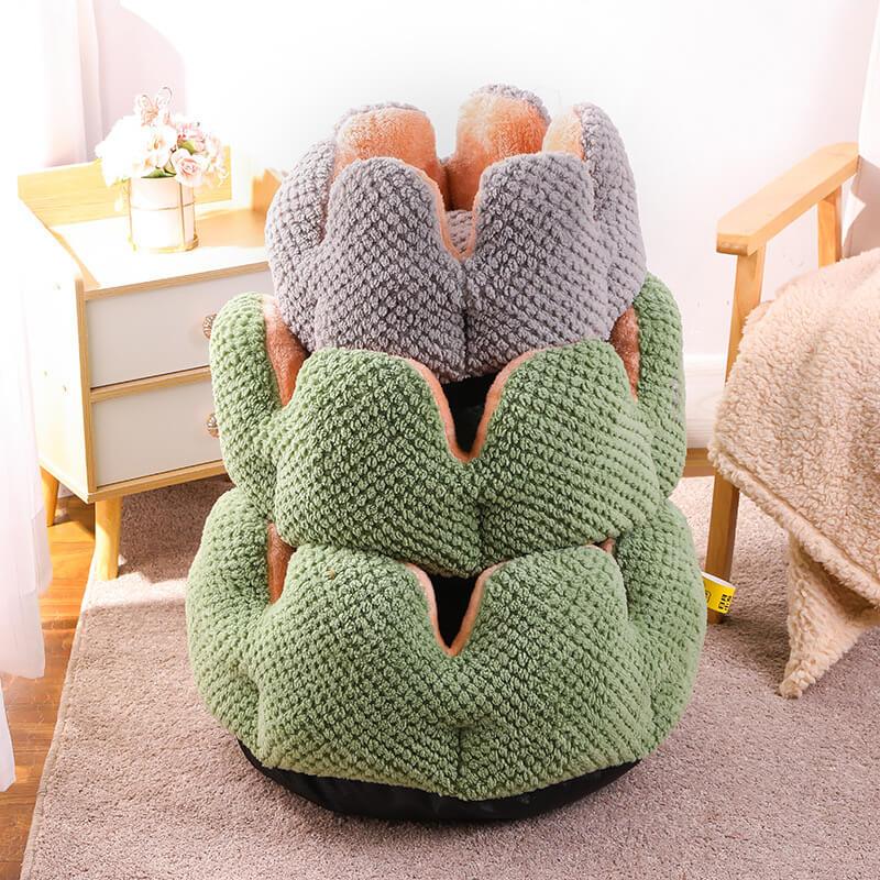 Cactus Shape Comfy Pet Bed - milospaw