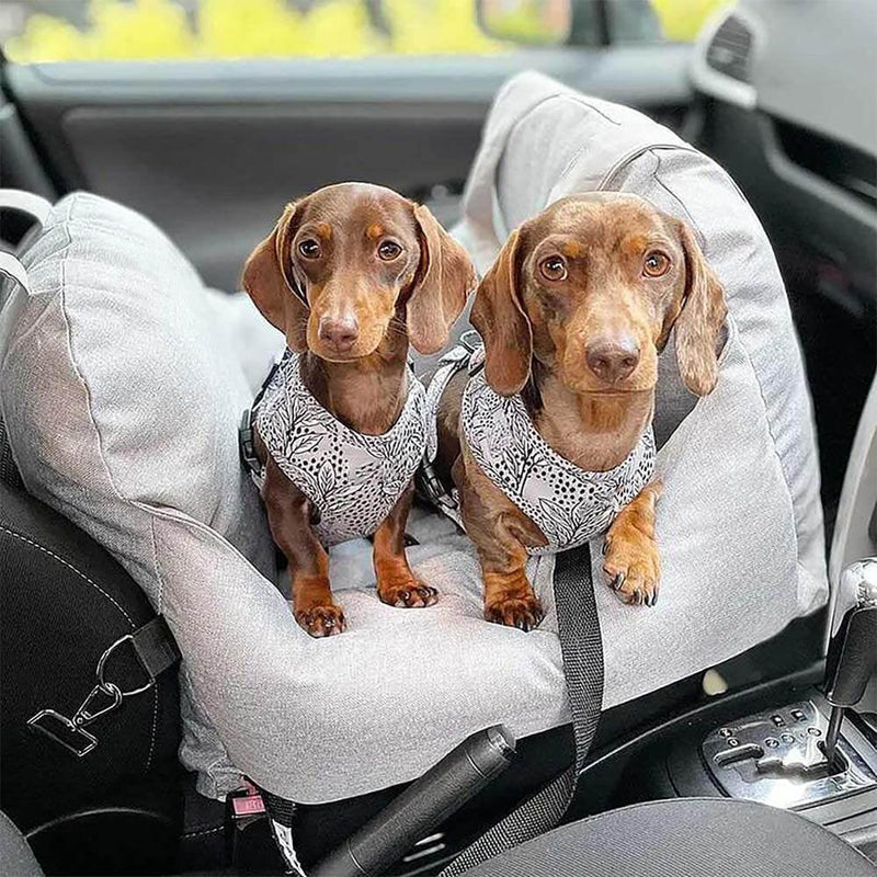 Dog Car Seat Bed - First Class - milospaw