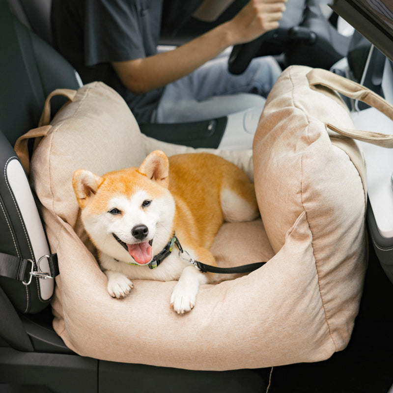 Dog Car Seat Bed - First Class - milospaw