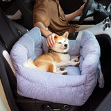 Dog Car Seat Bed - First Class - milospaw