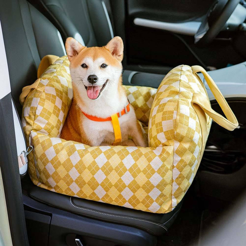 Dog Car Seat Bed - First Class - milospaw