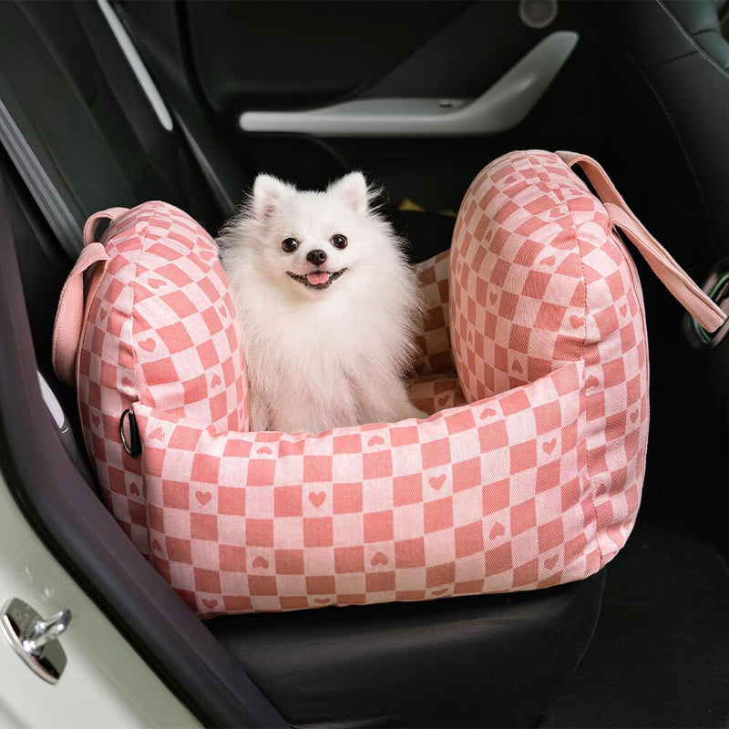 Dog Car Seat Bed - First Class - milospaw