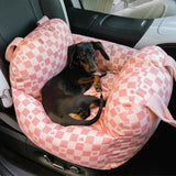 Dog Car Seat Bed - First Class - milospaw