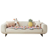 Funny Cotton Protective Couch Cover - Dog & Cat Puzzle - milospaw