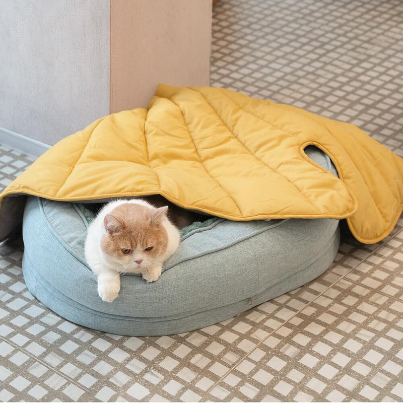 Leaf Shape Dog Blanket - milospaw