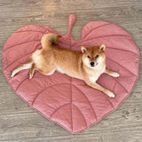 Leaf Shape Dog Blanket - milospaw