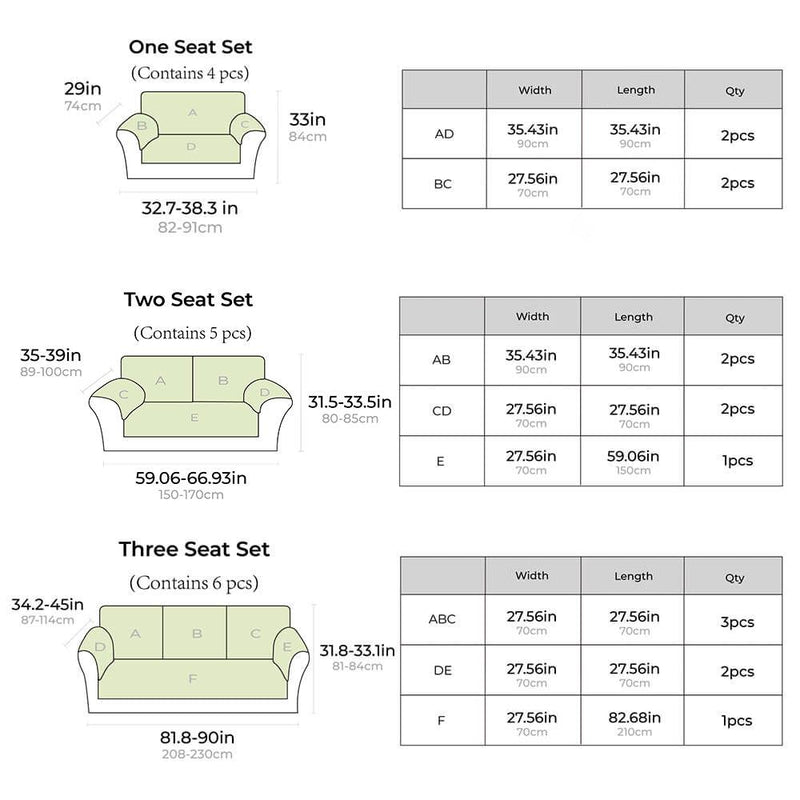 Leaf Sofa Mat Furniture Anti-scratch & Skid Protection Couch Cover - milospaw