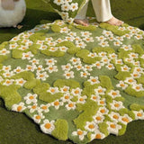 Luxury Moss Rug Hand Tufted Wool Pet Mat Pet Rug - milospaw