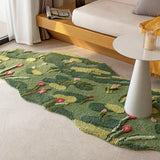 Luxury Moss Rug Hand Tufted Wool Pet Mat Pet Rug - milospaw