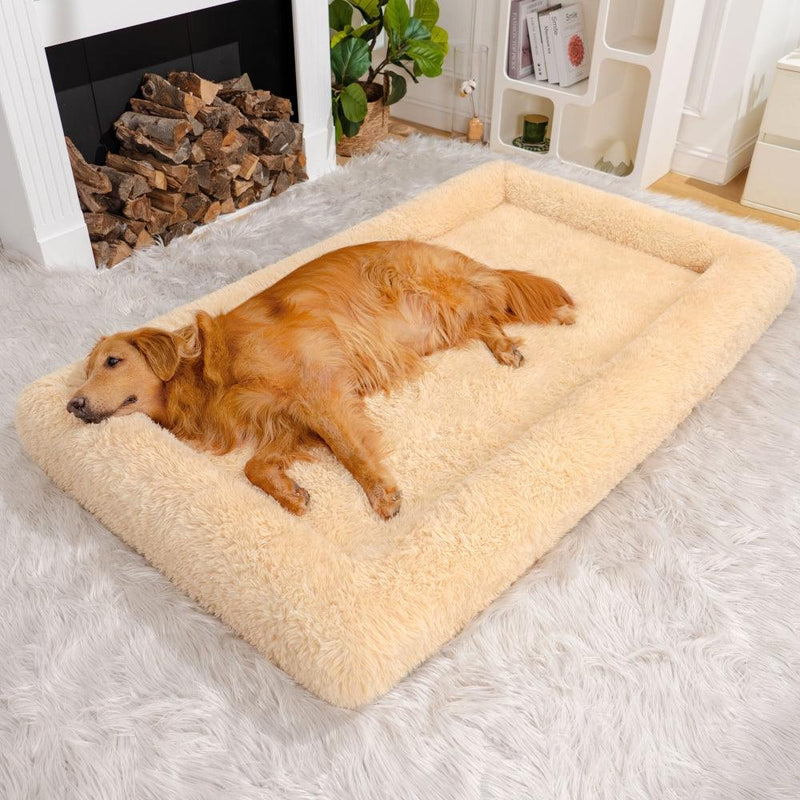 Luxury Super Large Sleep Deeper Human Dog Bed - milospaw