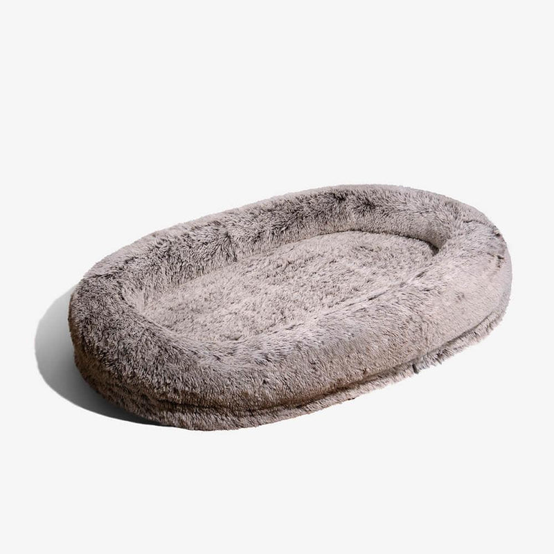 Luxury Super Large Sleep Deeper Human Dog Bed - milospaw