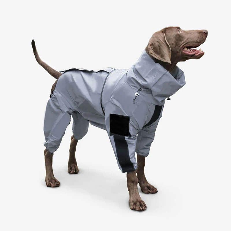 Reflective All-weather Waterproof Dog Rain Coat - milospaw