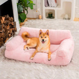 Vintage Leisure Diamond Dog & Cat Sofa Bed - milospaw