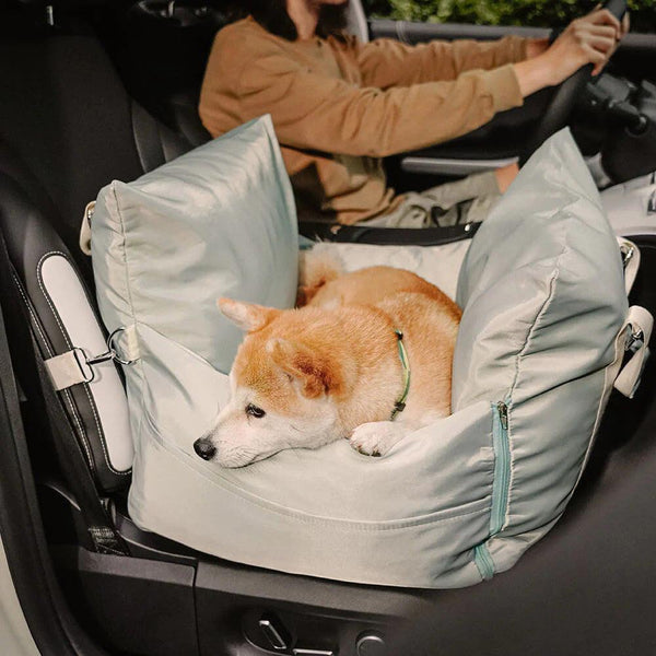 Waterproof Dog Car Seat Bed - First Class - milospaw