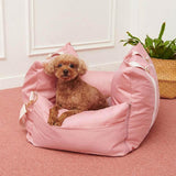 Waterproof Dog Car Seat Bed - First Class - milospaw