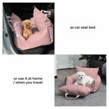 Waterproof Dog Car Seat Bed - First Class - milospaw