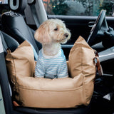 Waterproof Dog Car Seat Bed - First Class - milospaw