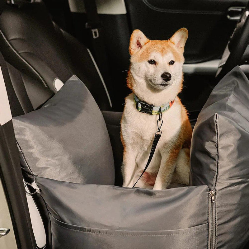 Waterproof Dog Car Seat Bed - First Class - milospaw