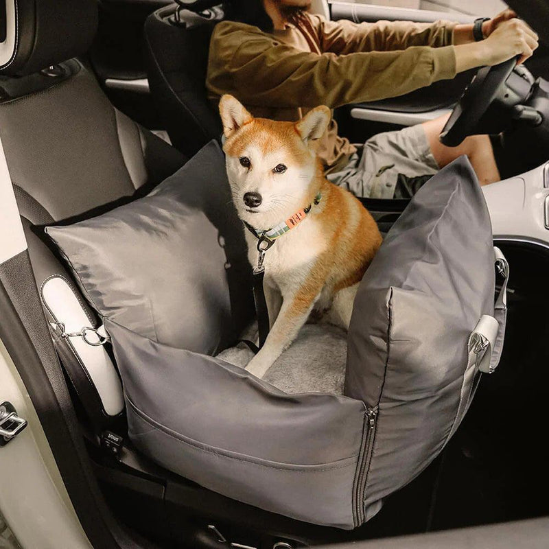 Waterproof Dog Car Seat Bed - First Class - milospaw